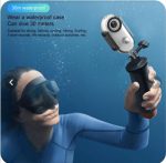 دوربین ورزشی sports camera مدل H.264 کیفیت 1080P ضد آب و وای‌فای‌دار - تصویر 2