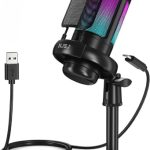 میکروفون گیمینگ NJSJ مدل ME6S برای کامپیوتر USB