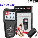 تستر باتری خودرو KINGBOLEN  مدل BM520 مناسب برای باتری 6V 12V 24V