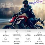 هدست بلوتوثی کلاه کاسکت مدل BT-12 با بلوتوث 5.0، استاندارد IPX6 مقاوم در برابر آب و گرد و غبار - تصویر 4