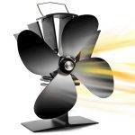 پنکه شومینه 4 پره بدون برق استارت سریع