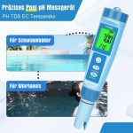اسید سنج و PH متر دیجیتال YINMIK چهار کاره - تصویر 7