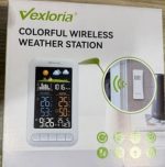 ایستگاه هواشناسی بی‌سیم Vexloria با سنسور فضای باز ساعت رادیویی دیجیتال Dcf - تصویر 10