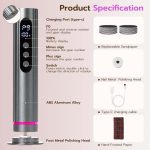 سنگ پا شارژی Cesekao سنباده پا شارژی با سرعت قابل تنظیم - تصویر 7