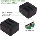 داک هارد Simplecom SD322 Dual Bay USB 3.0 برای هاردهای SATA 2.5 و 3.5 اینچی - تصویر 9