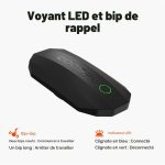 سنسور ضربان قلب Coospo H808S  ضربان قلب سینه‌ای با Bluetooth 5.0 و ANT+ مقاوم در برابر آب - تصویر 4