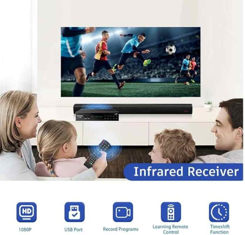گیرنده دیجیتال زمینی با پشتیبانی H.265 HEVC و کیفیت Full HD 1080P برند Romicta مدل t-265 - تصویر 8