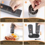 آسیاب نمک و فلفل برقی SIMPLETASTE شارژی - تصویر 6