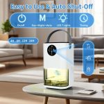 رطوبت‌گیر Dreamhigh   مدل  DM308B ظرفیت 1.7 لیتری، بی‌صدا، پوشش تا 35 متر مکعب - تصویر 3