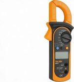 آمپرمتر کلمپی دیجیتال Tolsen مدل 38034 با نمایشگر LCD برای اندازه‌گیری جریان AC، ولتاژ و مقاومت