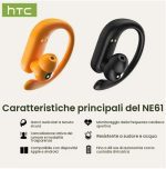 هدفون لمسی مترجم هوشمند HTC AI Translation  مدل NE61 با بلوتوث 6.0 ترجمه 135 زبان - تصویر 5