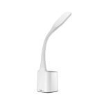 چراغ رومیزی LED با گردن انعطاف‌پذیر نمایشگر تقویم ساعت دما - تصویر 4