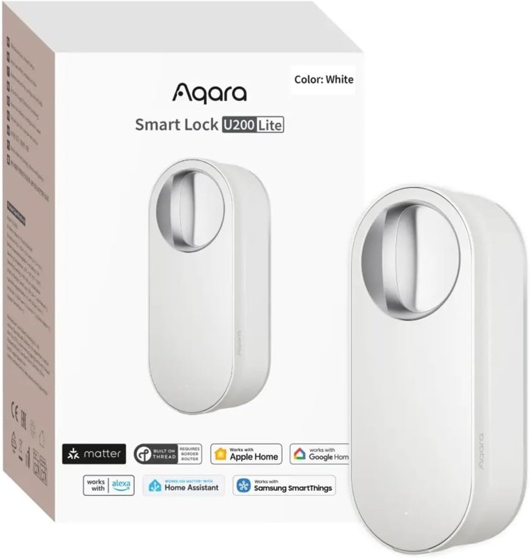 4 قفل هوشمند درب Aqara مدل U200 Lite - تصویر 1