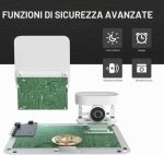 شارژ ، چراغ خواب و ساعت بی‌سیم شش کاره COLSUR با آداپتور QC3.0 - تصویر 4