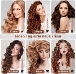 فرکننده سرامیکی مو BESTOPE PRO با سری‌های مختلف، 9-32 میلی‌متر 6 در 1 - تصویر 6