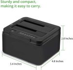 داک هارد Simplecom SD322 Dual Bay USB 3.0 برای هاردهای SATA 2.5 و 3.5 اینچی - تصویر 7