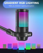 میکروفون گیمینگ NJSJ مدل ME6S برای کامپیوتر USB - تصویر 4
