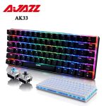 کیبورد گیمینگ مکانیکی AJAZZ AK33 مخصوص بازی 