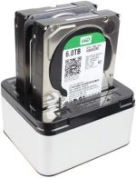 داک هارد Simplecom SD322 Dual Bay USB 3.0 برای هاردهای SATA 2.5 و 3.5 اینچی - تصویر 6