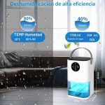 رطوبت‌گیر Dreamhigh   مدل  DM308B ظرفیت 1.7 لیتری، بی‌صدا، پوشش تا 35 متر مکعب - تصویر 7