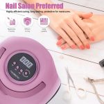 لامپ ال ای دی UV ناخن 180 وات مخصوص ژل ناخن Gloskin با 36 لامپ - تصویر 3