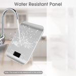 ترازوی دیجیتال Emarful دارای صفحه استیل با ظرفیت ۵ کیلوگرم و دقت ۱ گرم - تصویر 6