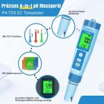 اسید سنج و PH متر دیجیتال YINMIK چهار کاره - تصویر 2