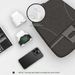 شارژ ، چراغ خواب و ساعت بی‌سیم شش کاره COLSUR با آداپتور QC3.0 - تصویر 2