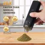 آسیاب شارژی ادویه SenDeluz با موتور قدرتمند 7 نیوتن متر - تصویر 2