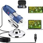 میکروسکوپ cainda با کیفیت HD 2MP برای اندروید و ویندوز، لینوکس، مک و کامپیوتر