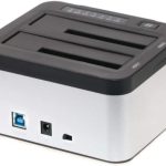 داک هارد Simplecom SD322 Dual Bay USB 3.0 برای هاردهای SATA 2.5 و 3.5 اینچی