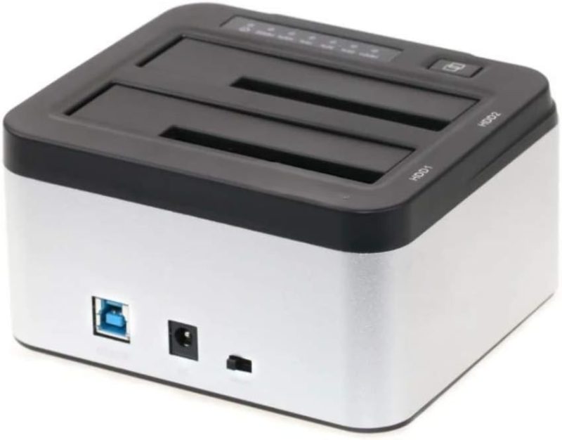 داک هارد Simplecom SD322 Dual Bay USB 3.0 برای هاردهای SATA 2.5 و 3.5 اینچی - تصویر 5