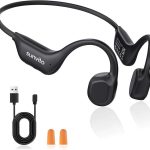 هدفون‌های هدایت استخوانی بلوتوثی Bone Conduction  برند SUNVITOمدل x29 ، ضد آب IP67 برای ورزش - مشکی