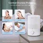 دستگاه رطوبت ساز و بخور Levoit آمریکا مدل Ultrasonic - تصویر 6