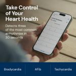 دستگاه نوار قلب AliveCor KardiaMobile 6L  شخصی  (ECG) ۶ لیده با تأییدیه CE - تصویر 3