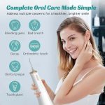 واتر جت  بی‌سیم FlossJet  مدل FC5240 مناسب برای استفاده در منزل و سفر، رنگ سفید - تصویر 6