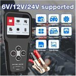 تستر باتری خودرو KINGBOLEN  مدل BM520 مناسب برای باتری 6V 12V 24V - تصویر 5